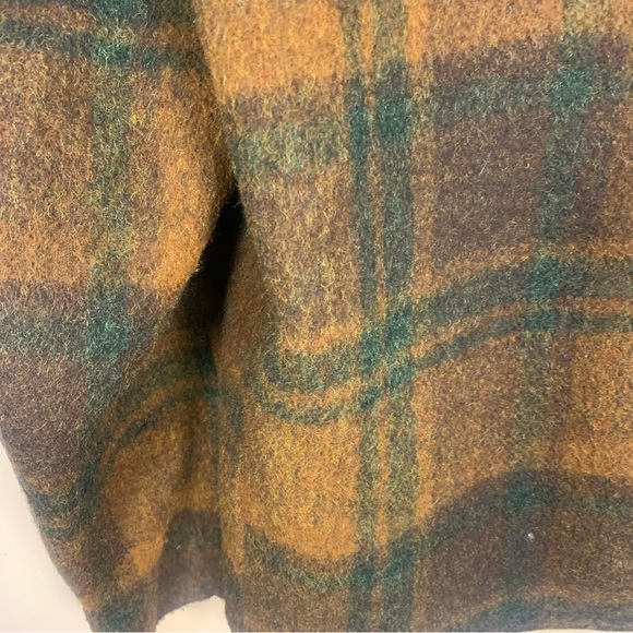 VTG Lakeland Sportswear Buffalo Plaid Sherpa Fleece Lined Jacket - Picture 12 of 15